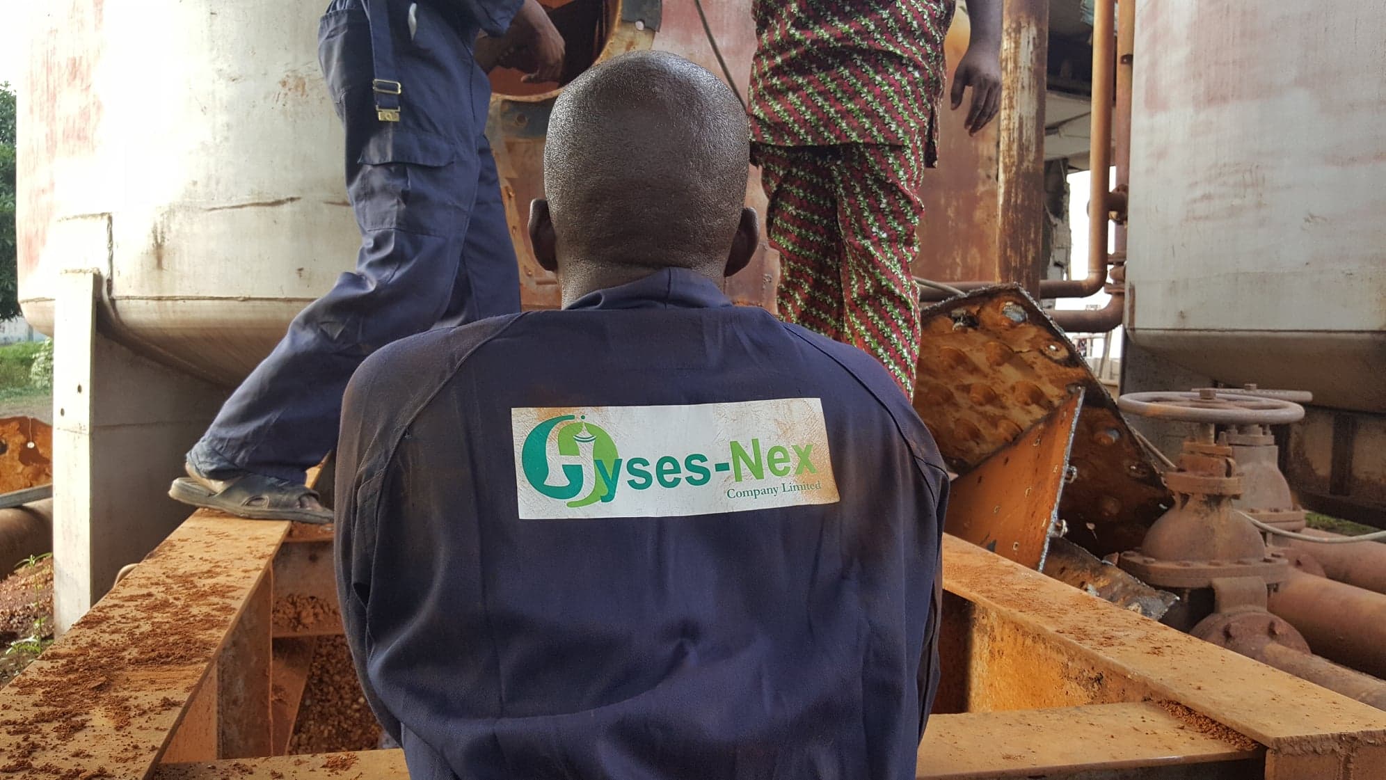 Engineer at work with full PPE